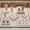 Jewelry display case in DWCC-95200-Per Yard Wallcovering with Backing