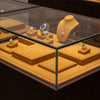 Jewelry display case in DWCC-98800-Per Yard Wallcovering with Backing