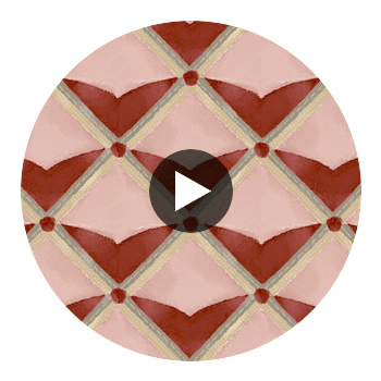 VERSTER-CARMINE Circular Swatch | Franquemont London