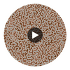 JAVA-RUST Circular Swatch | Franquemont London