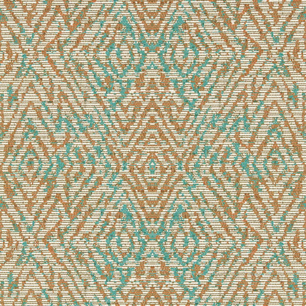 Hansha hansha-paprika-teal-haw0304-02 | Harlequin