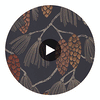 Spin swatch — Epitome Copper Gold Sepia — Harlequin