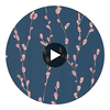 Spin swatch — Salice Rose Navy — Harlequin