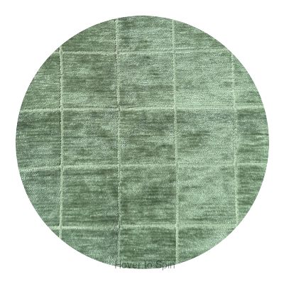Stanley Aloe Circular Swatch | Architectural Fabrics