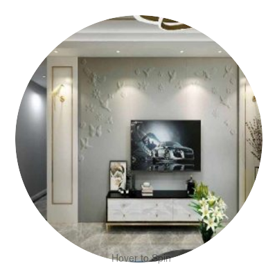 Dale City Graceful Gaia Circular Swatch | Architectural Fabrics