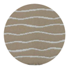 Marshall Fawn / Ivory Circular Swatch | Architectural Fabrics