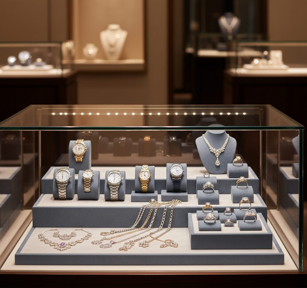 Jewelry display case in DWMJ-600001-Sample