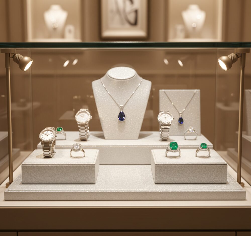 Jewelry display case in DWMJ-600002-Sample