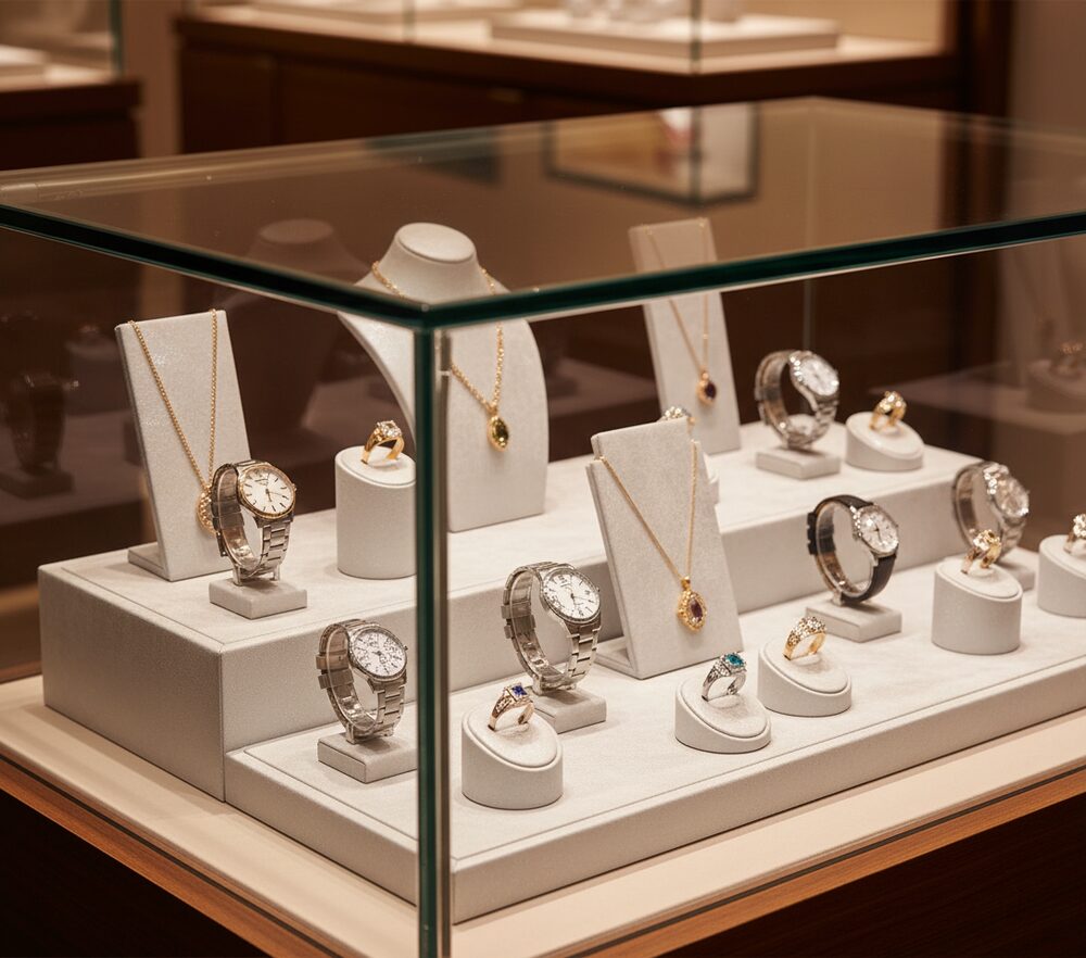 Jewelry display case in DWMJ-600004-Sample