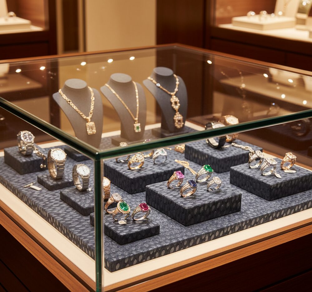 Jewelry display case in DWMJ-600005-Sample