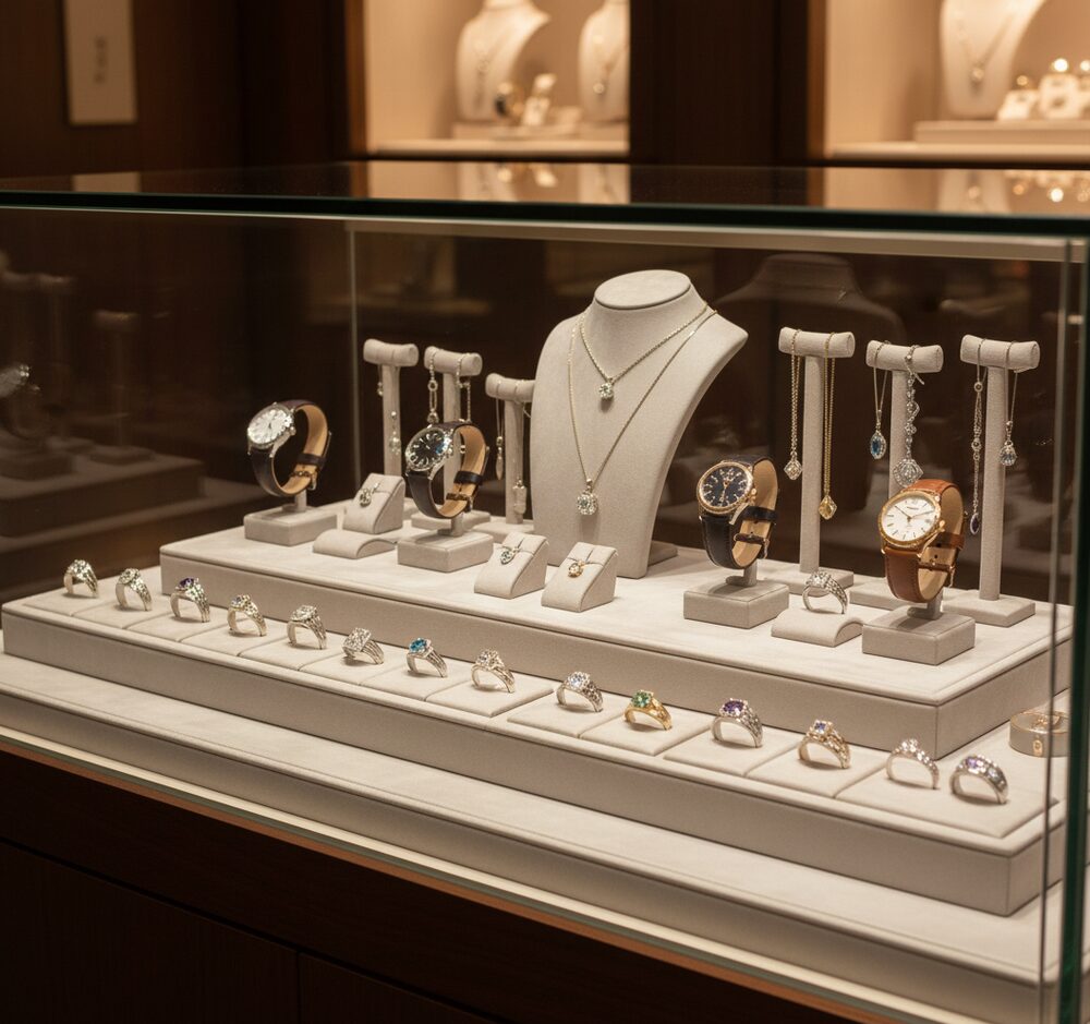 Jewelry display case in DWMJ-600007-Sample