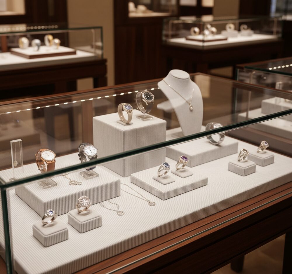 Jewelry display case in DWMJ-600008-Sample
