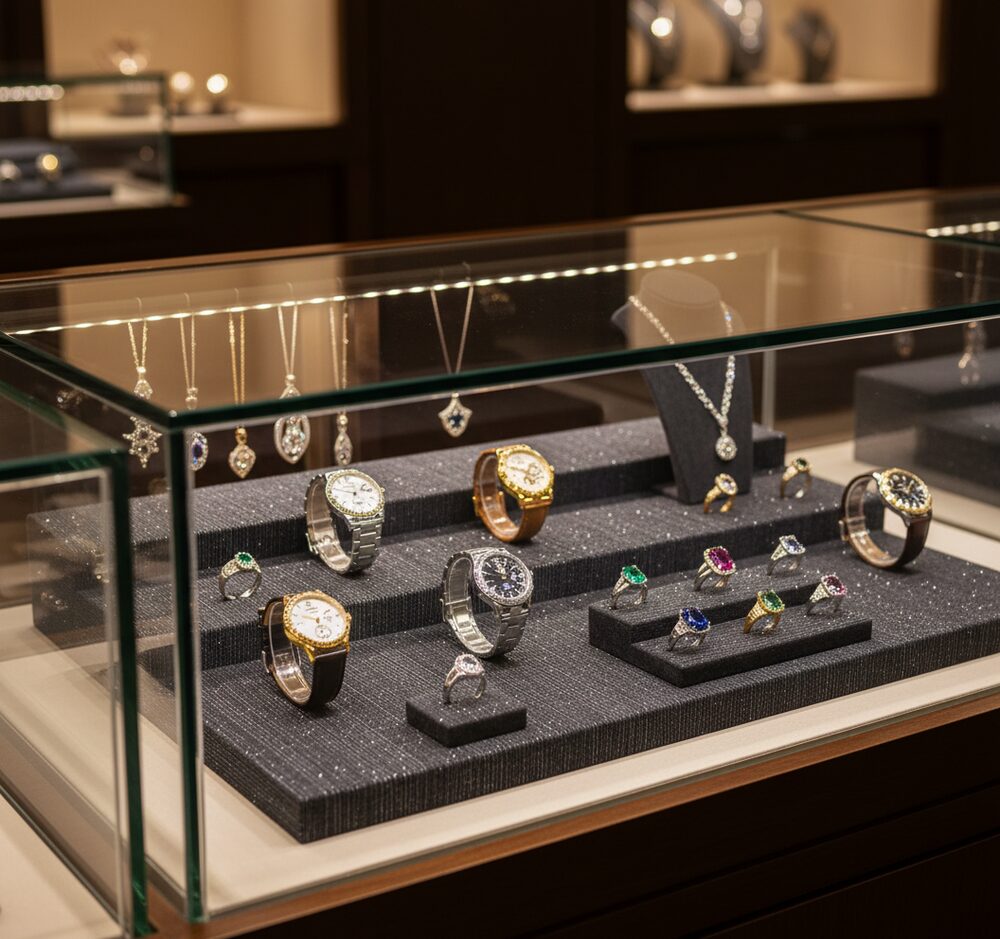 Jewelry display case in DWMJ-600009-Sample