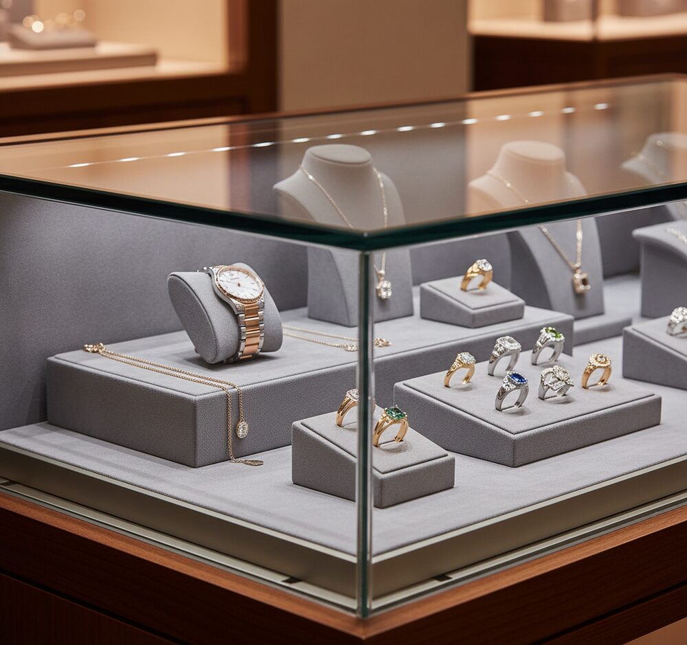 Jewelry display case in DWMJ-600010-Sample
