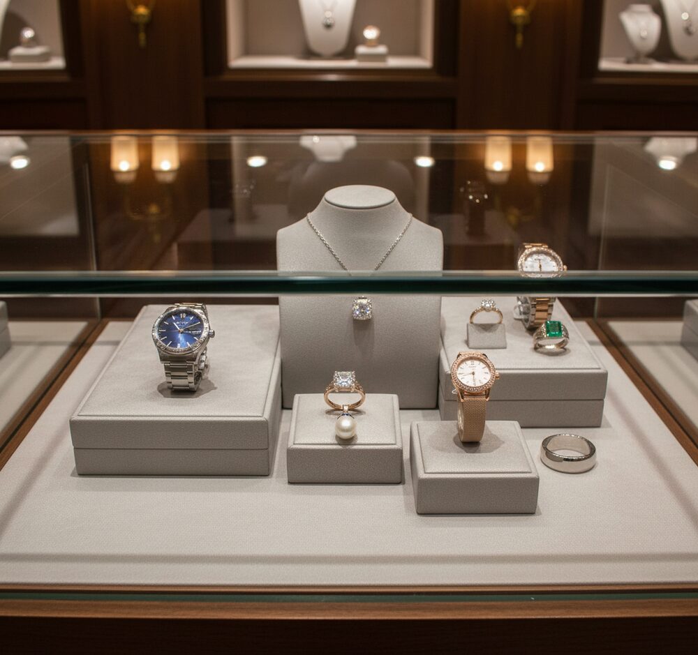 Jewelry display case in DWMJ-600011-Sample