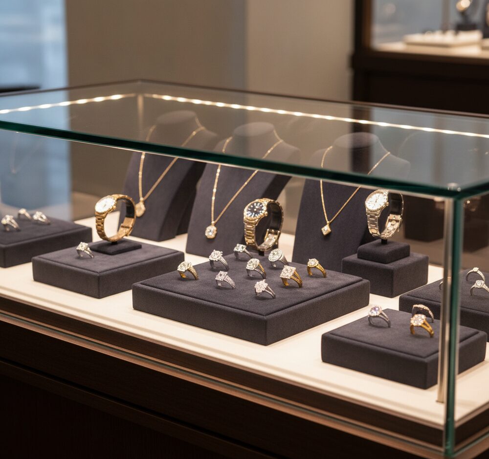 Jewelry display case in DWMJ-600013-Sample