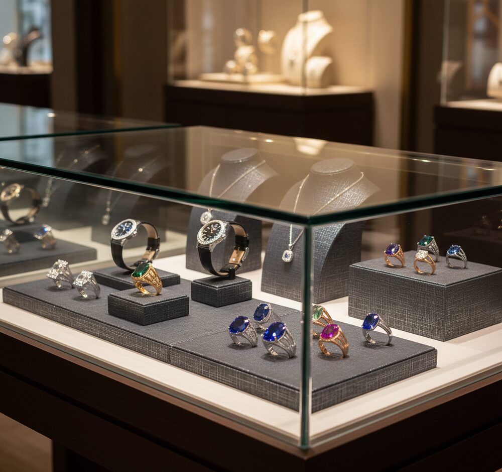 Jewelry display case in DWMJ-600014-Sample