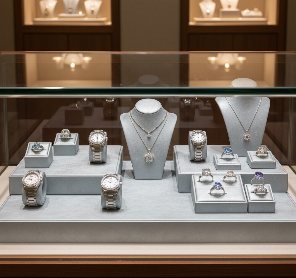 Jewelry display case in DWMJ-600021-Sample