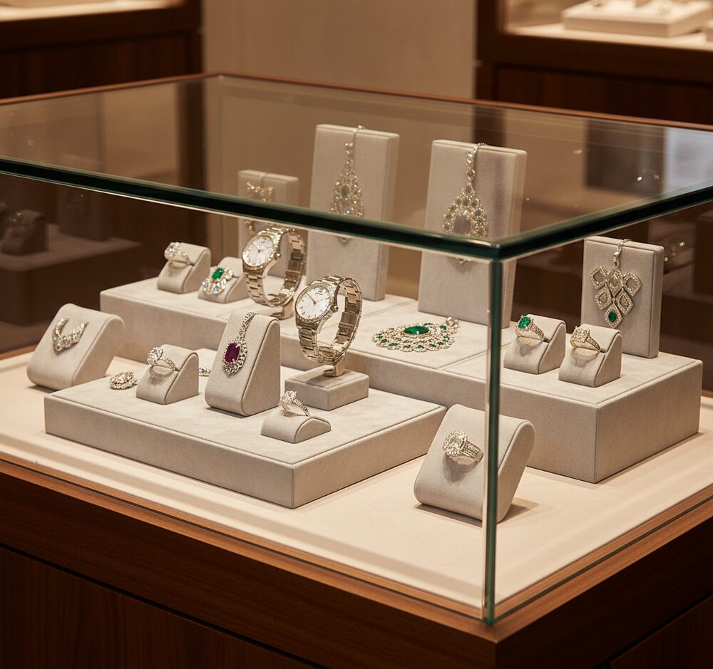 Jewelry display case in DWMJ-600025-Sample