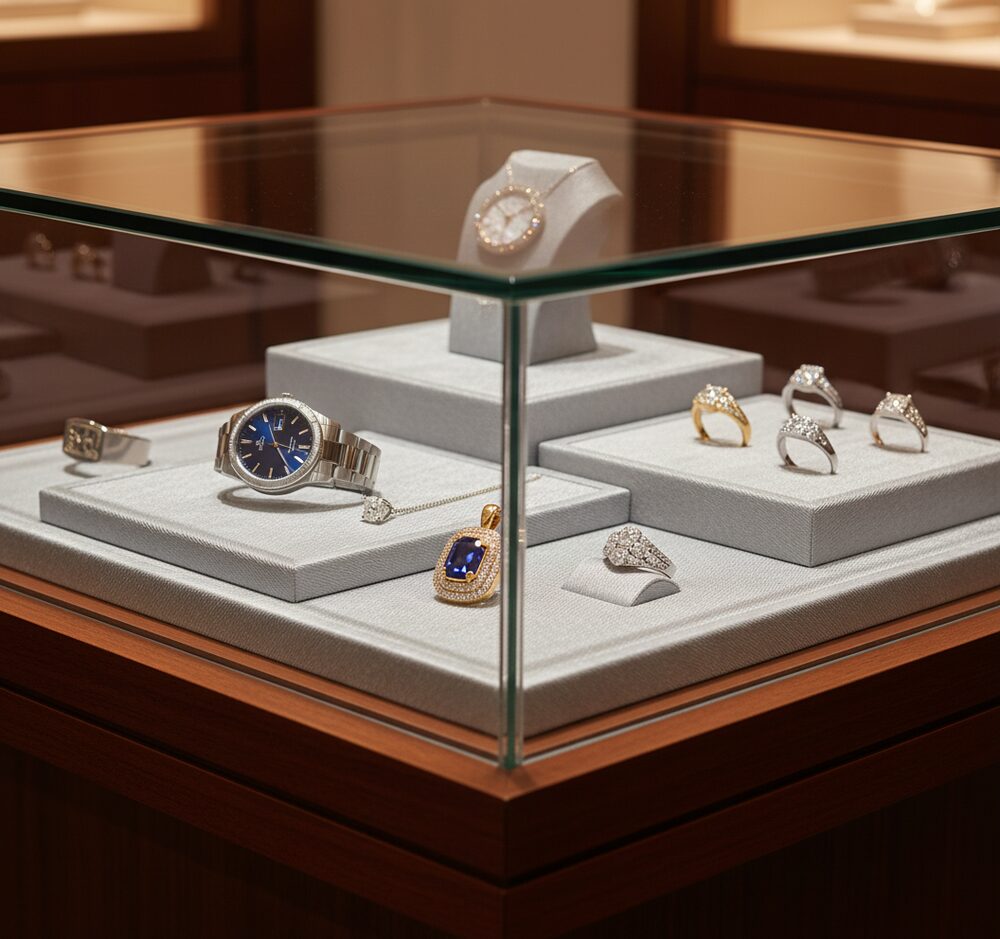 Jewelry display case in DWMJ-600027-Sample