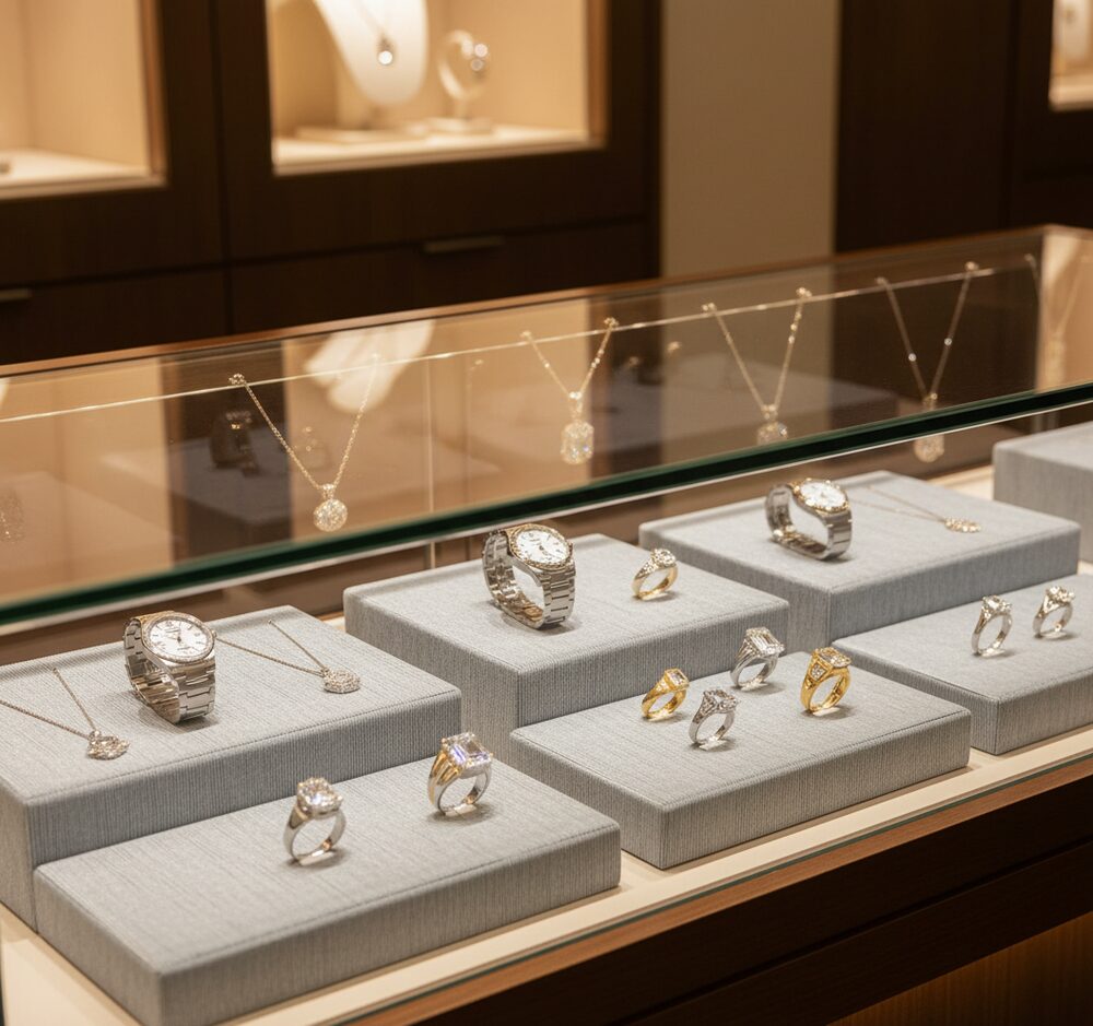 Jewelry display case in DWMJ-600030-Sample