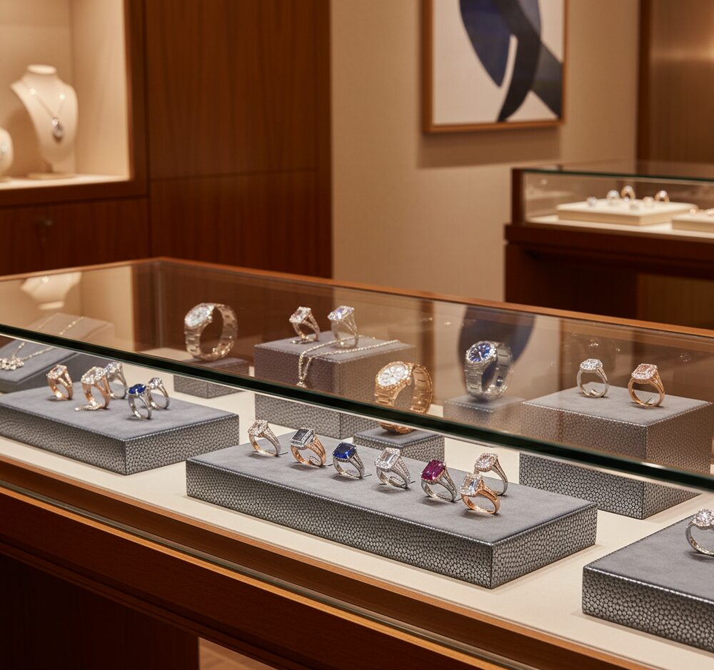 Jewelry display case in DWMJ-600031-Sample