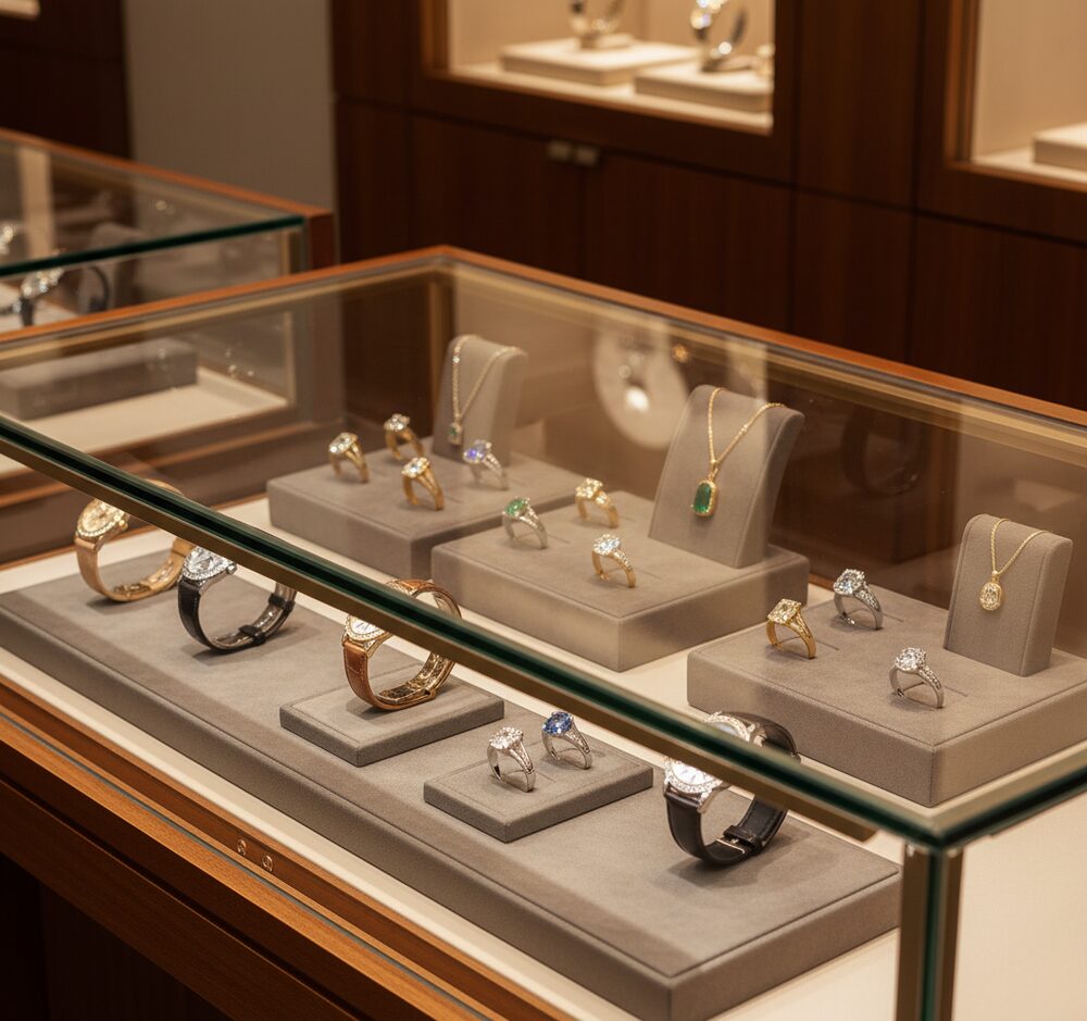 Jewelry display case in DWMJ-600033-Sample