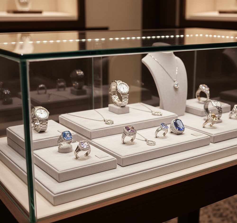 Jewelry display case in DWMJ-600042-Sample