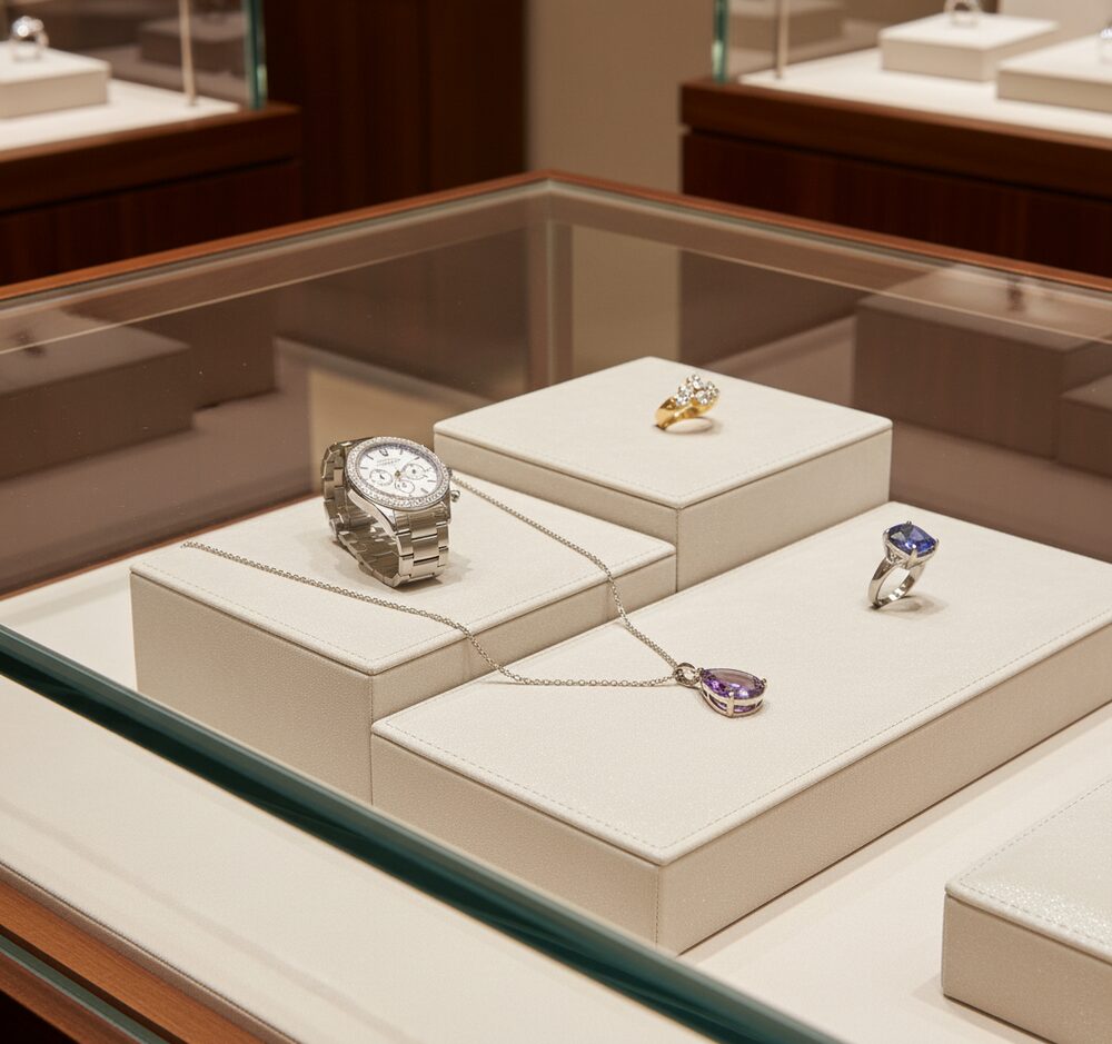 Jewelry display case in DWMJ-600050-Sample