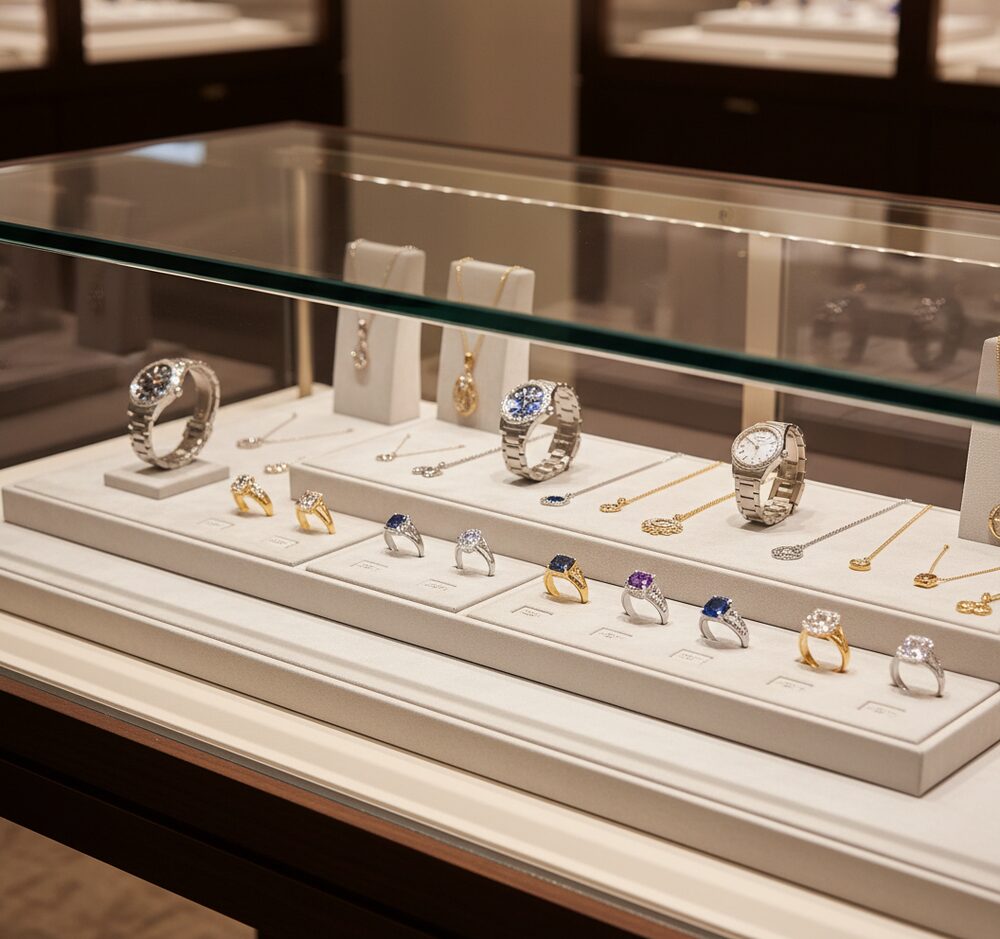 Jewelry display case in DWMJ-600053-Sample