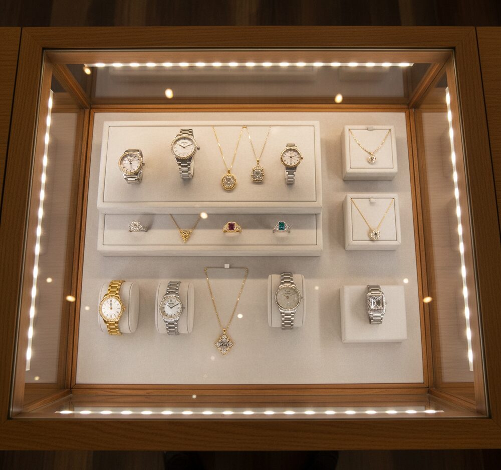Jewelry display case in DWMJ-600058-Sample