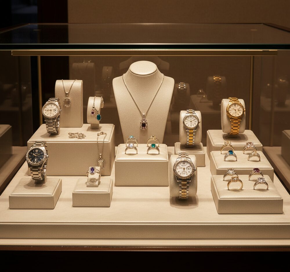 Jewelry display case in DWMJ-600068-Sample