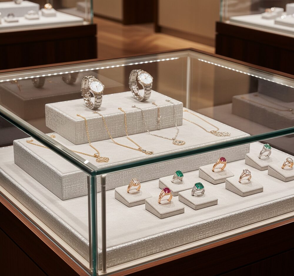Jewelry display case in DWMJ-600070-Sample