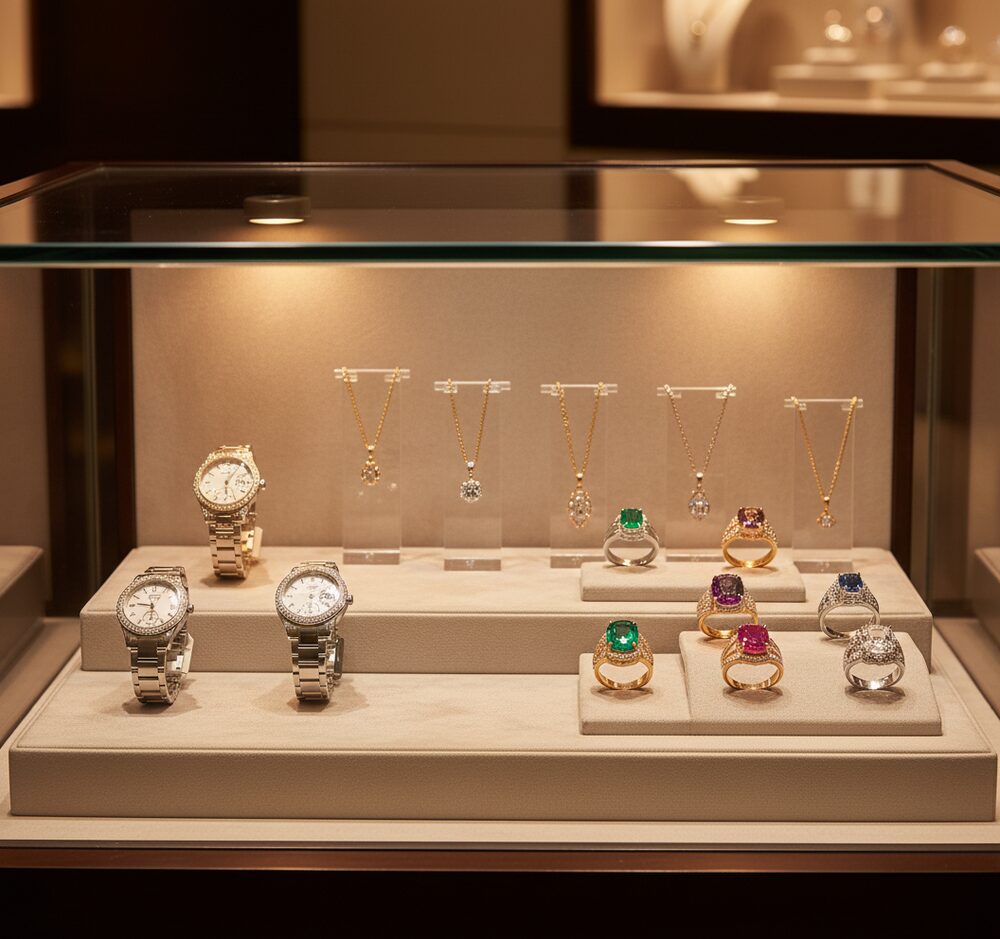 Jewelry display case in DWMJ-600082-Sample