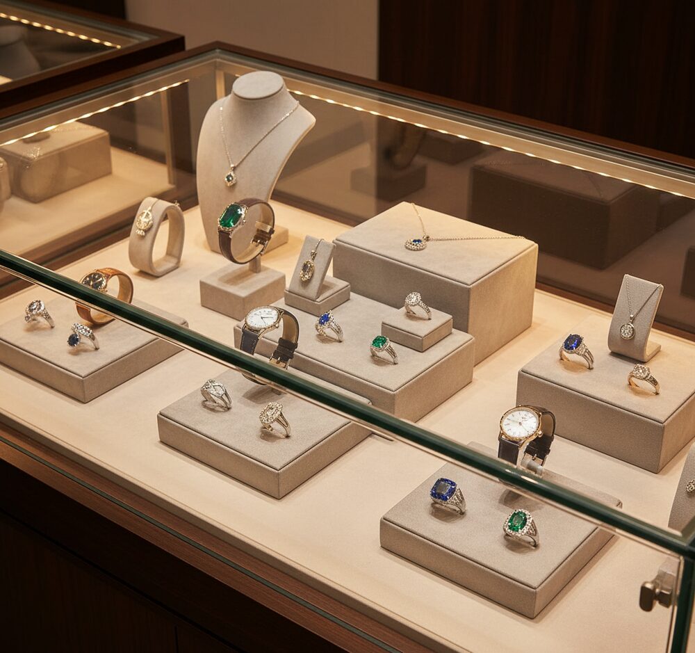 Jewelry display case in DWMJ-600085-Sample