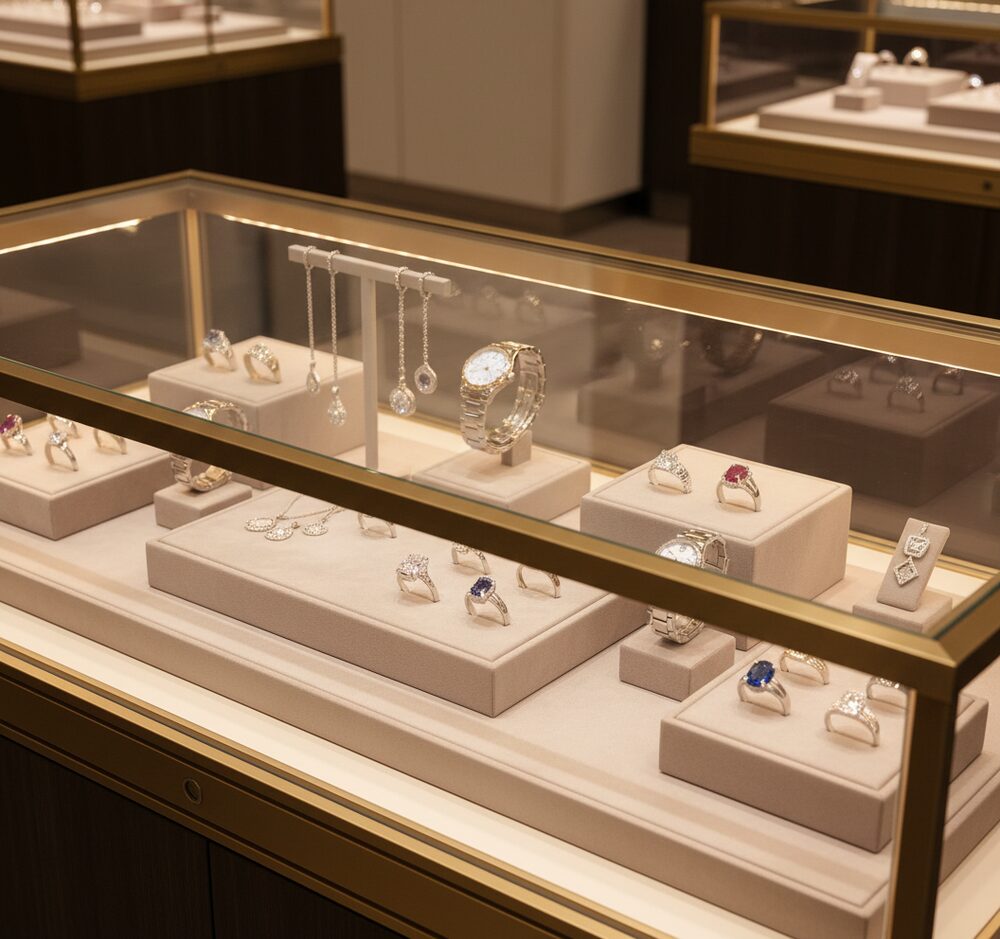 Jewelry display case in DWMJ-600091-Sample
