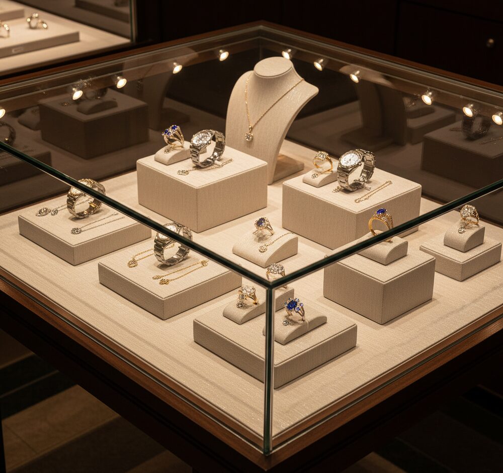 Jewelry display case in DWMJ-600093-Sample