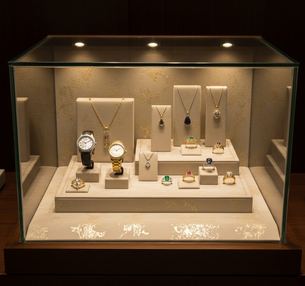 Jewelry display case in DWMJ-600099-Sample