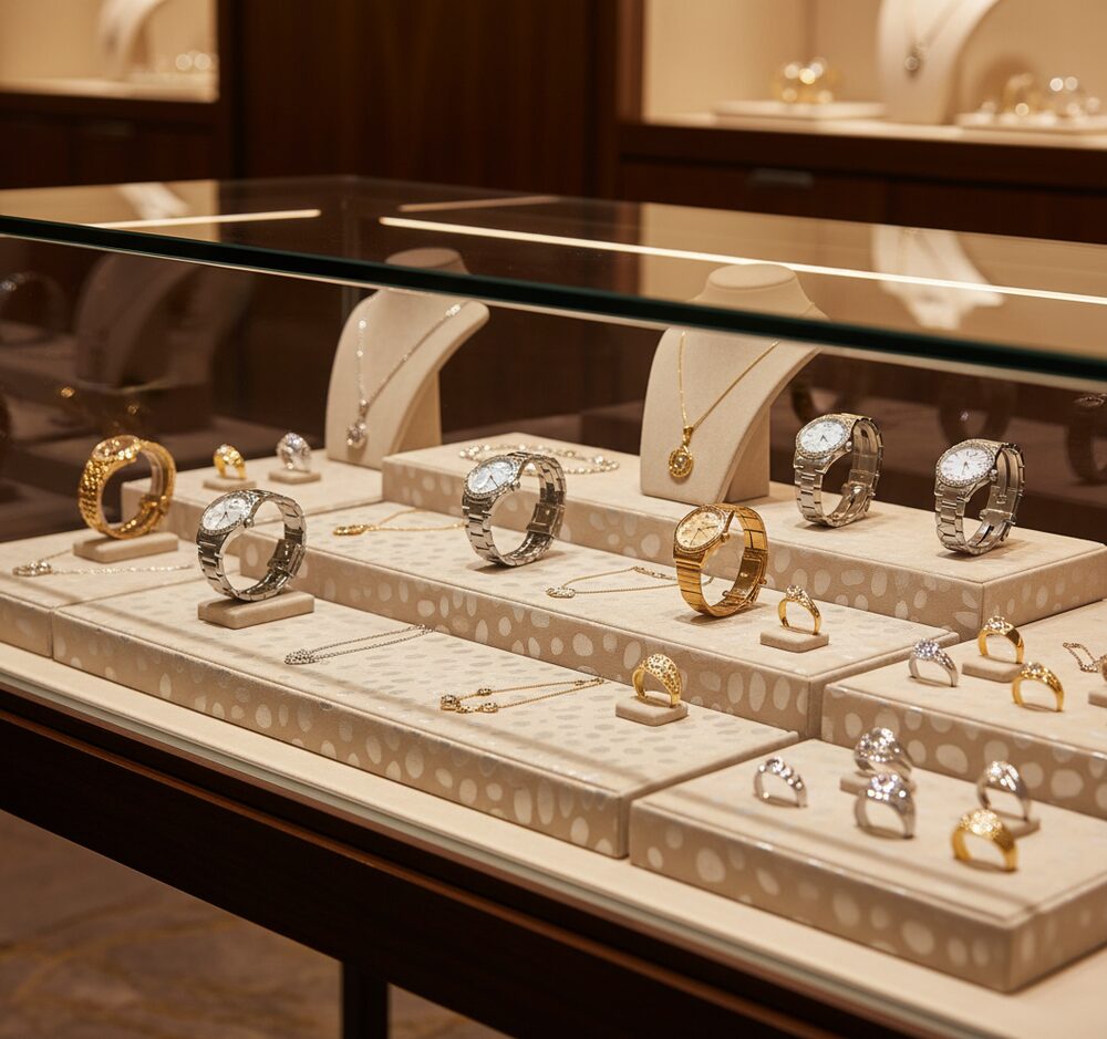 Jewelry display case in DWMJ-600100-Sample