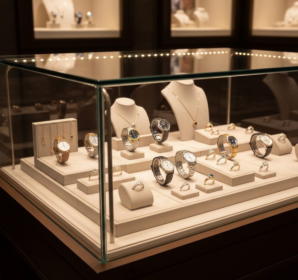 Jewelry display case in DWMJ-600102-Sample