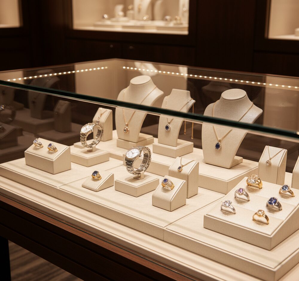 Jewelry display case in DWMJ-600103-Sample