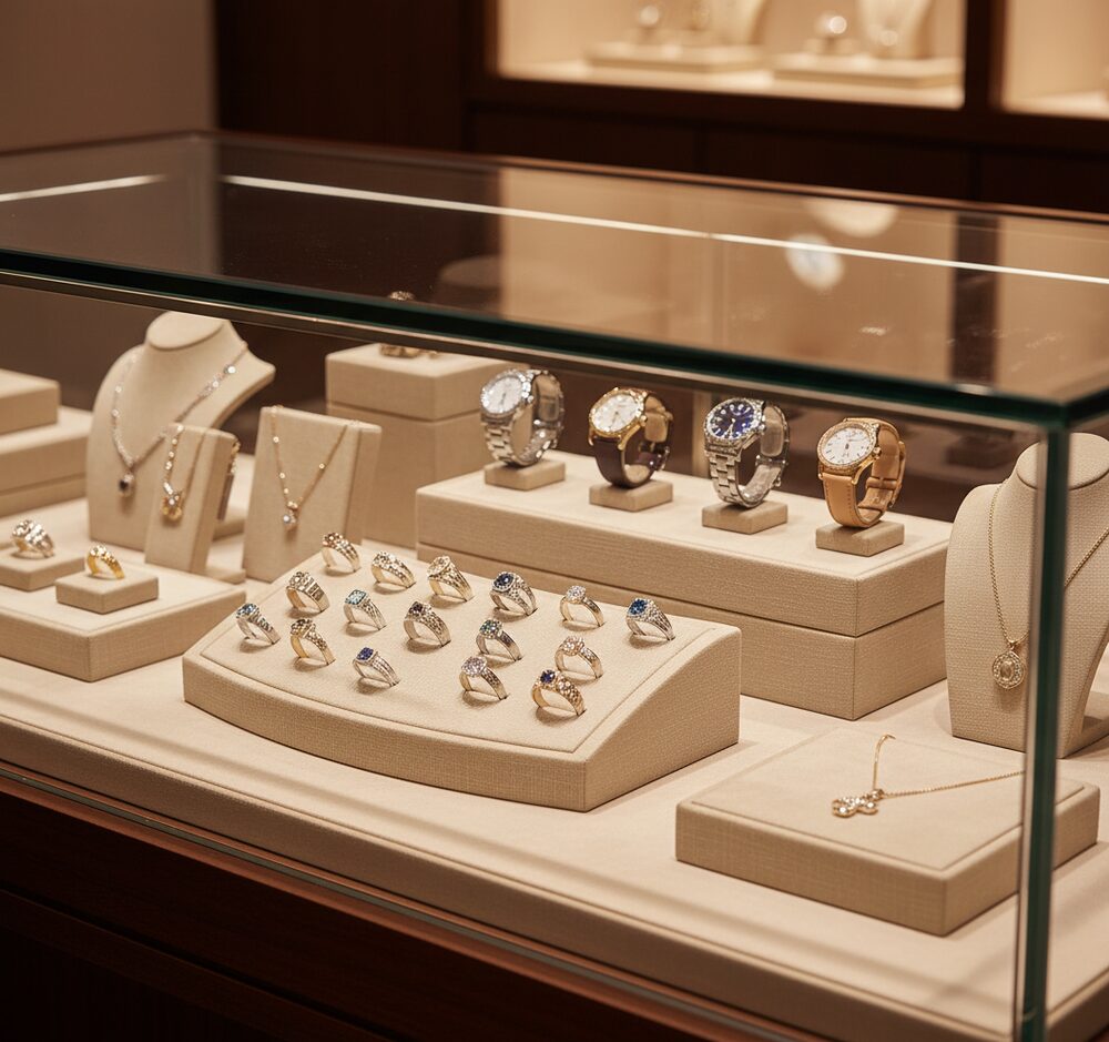 Jewelry display case in DWMJ-600105-Sample