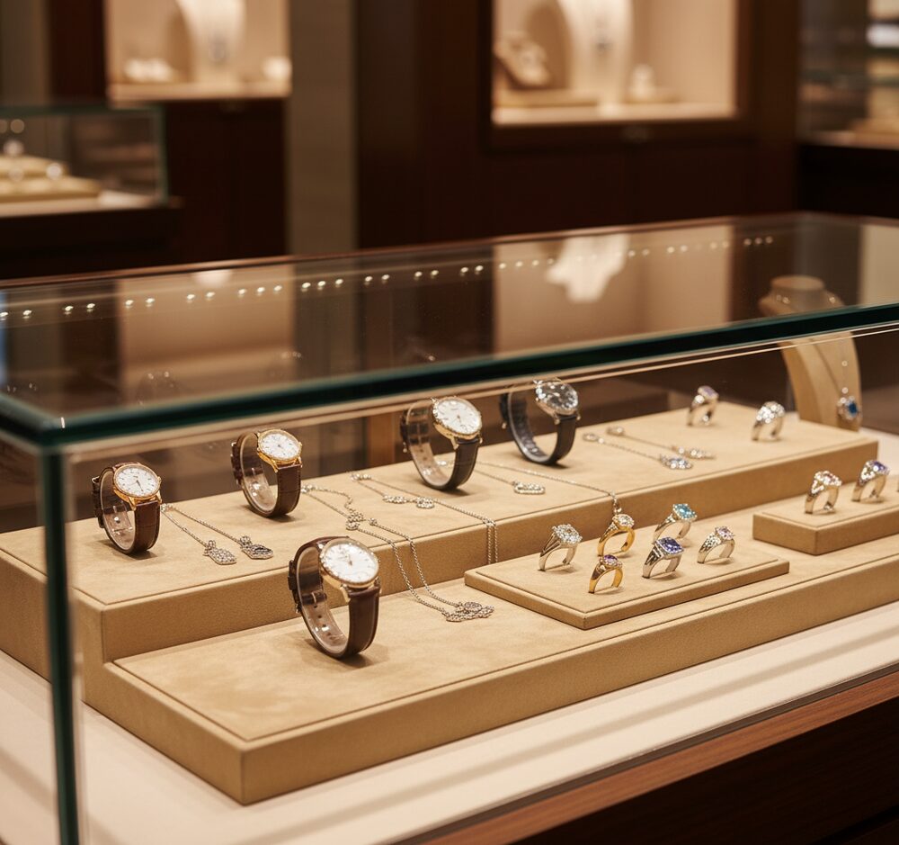 Jewelry display case in DWMJ-600106-Sample