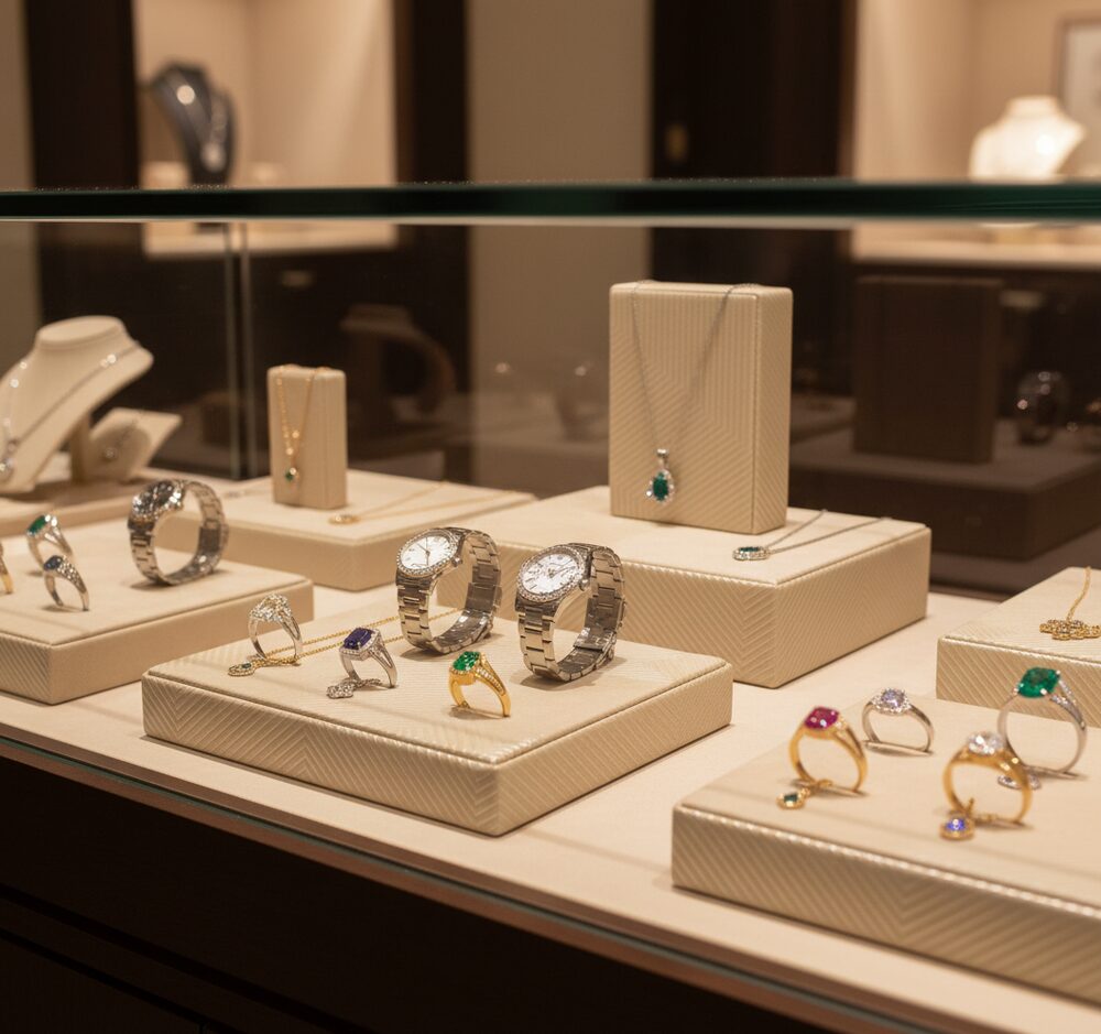 Jewelry display case in DWMJ-600108-Sample