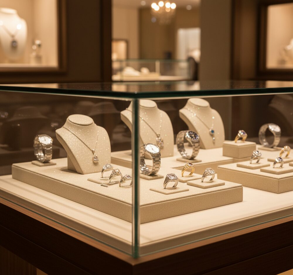Jewelry display case in DWMJ-600109-Sample