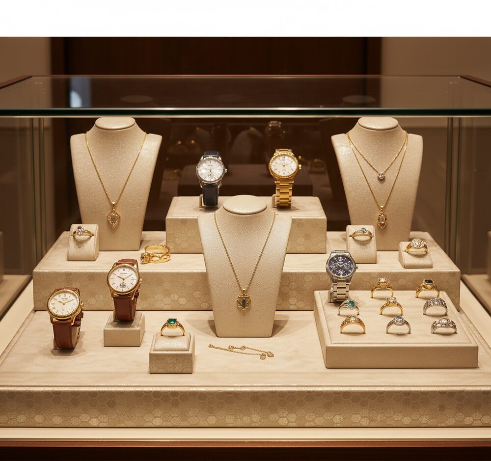 Jewelry display case in DWMJ-600111-Sample