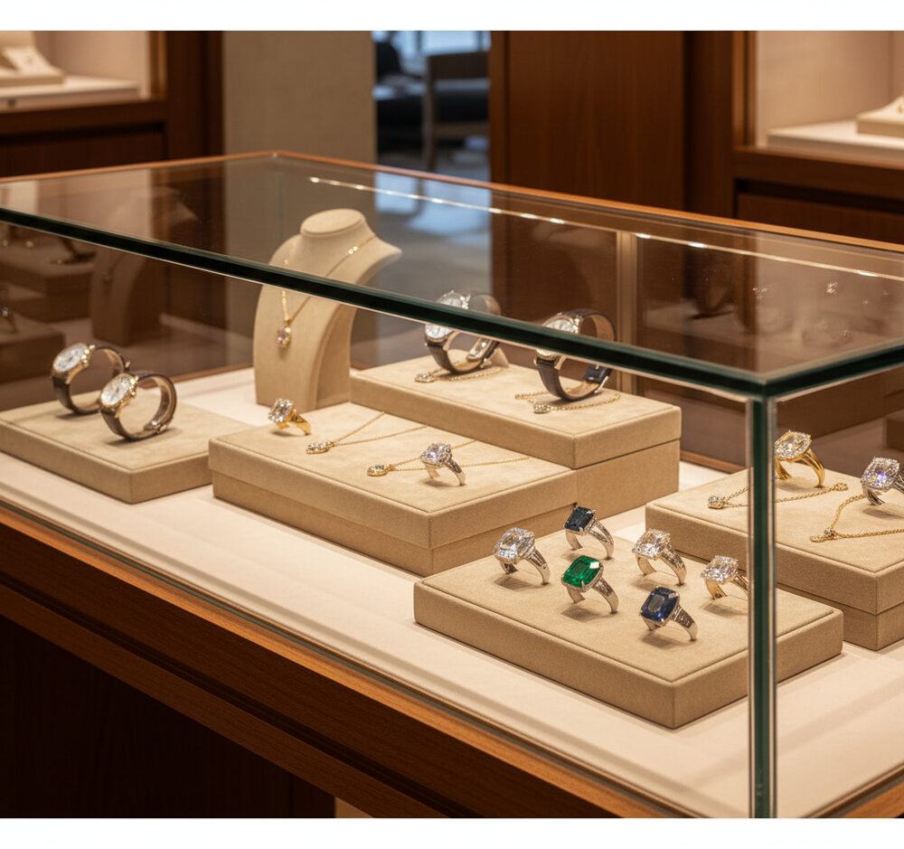 Jewelry display case in DWMJ-600112-Sample