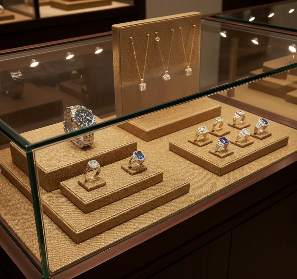 Jewelry display case in DWMJ-600117-Sample