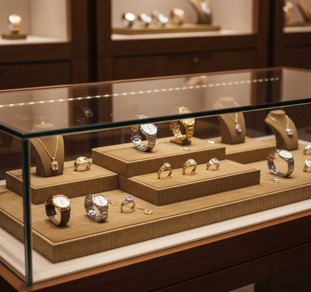 Jewelry display case in DWMJ-600118-Sample