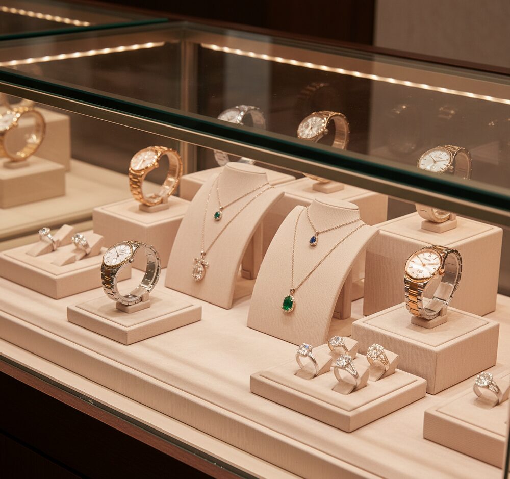 Jewelry display case in DWMJ-600121-Sample